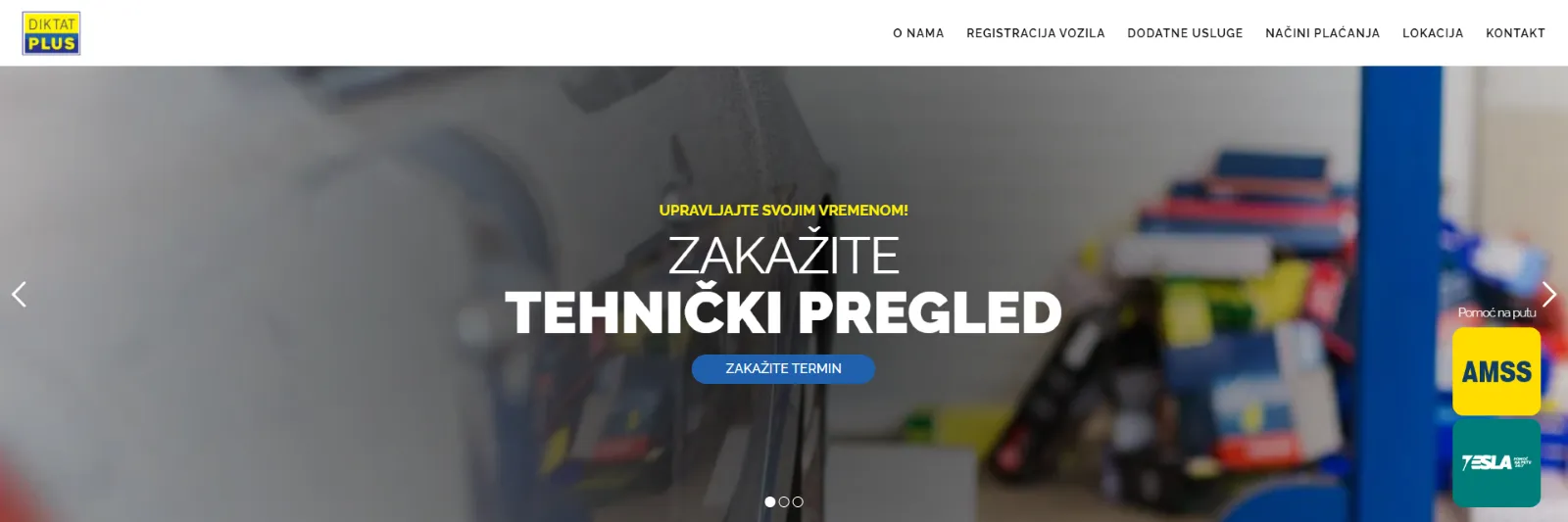 Diktat website design