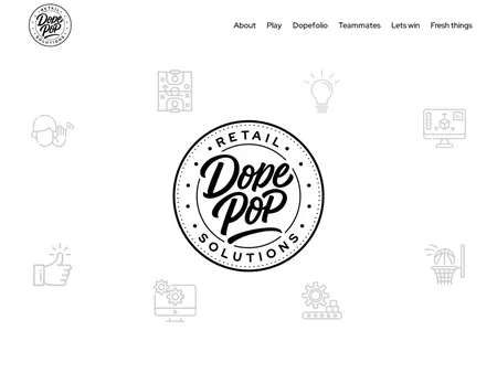 Dope Pop website