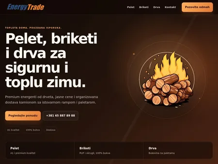 Energy Trade website