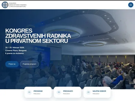 Kongres Privatnika website