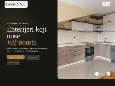 Nameštaj Lazarević website
